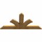 Ekena Millwork Richland Rough Sawn Timber Gable Bracket, Western Red Cedar, 60"W x 30"H x 2"D x 6"F, 12/12 Pitch GBW060X30X0206RIC00RWR - alternate 3